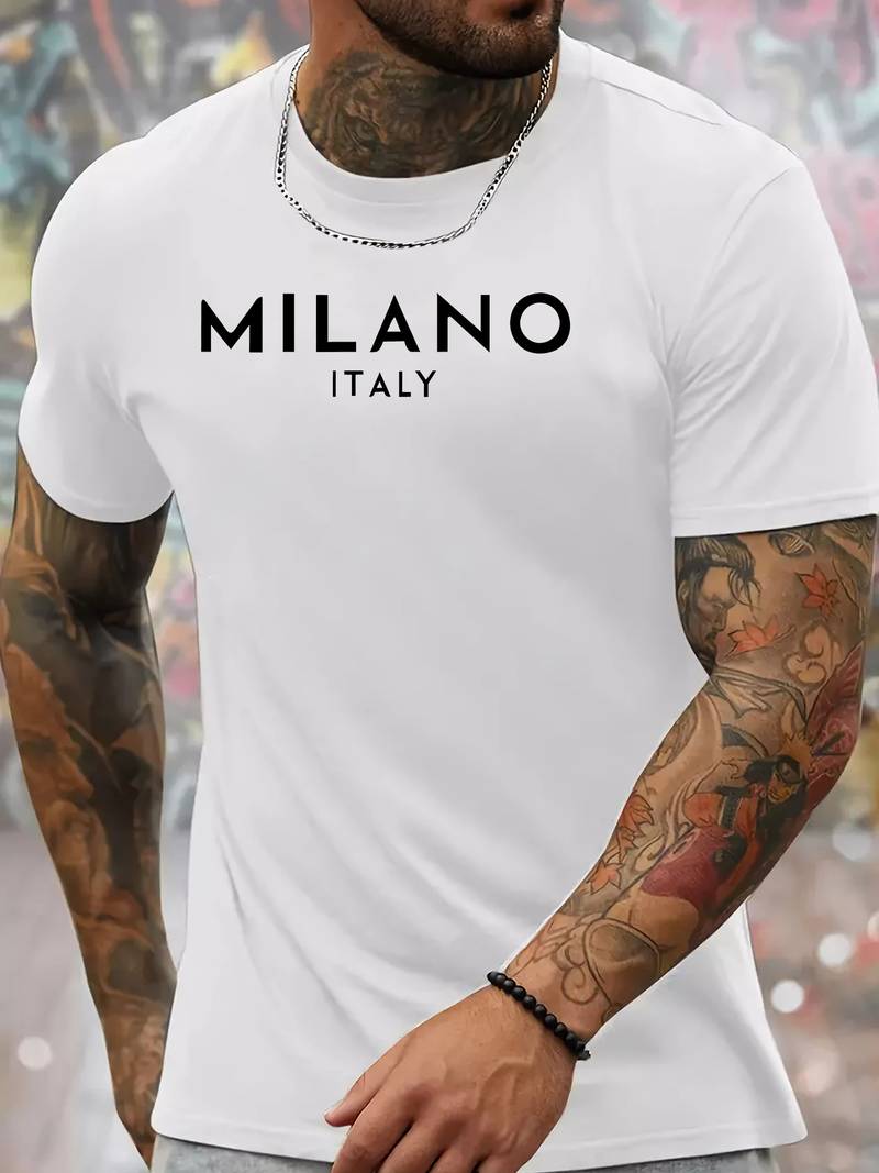 Street Fashion Milano - Milano Italy Pattern Men's Street Fashion