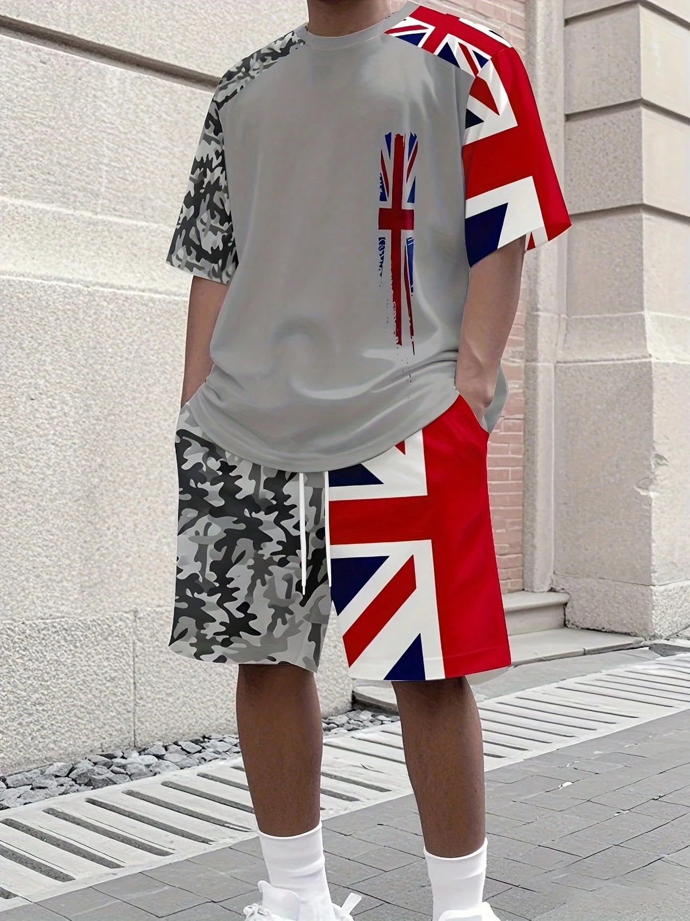 Street Fashion Men - 2026 Summer New Men's Short-Sleeved Set