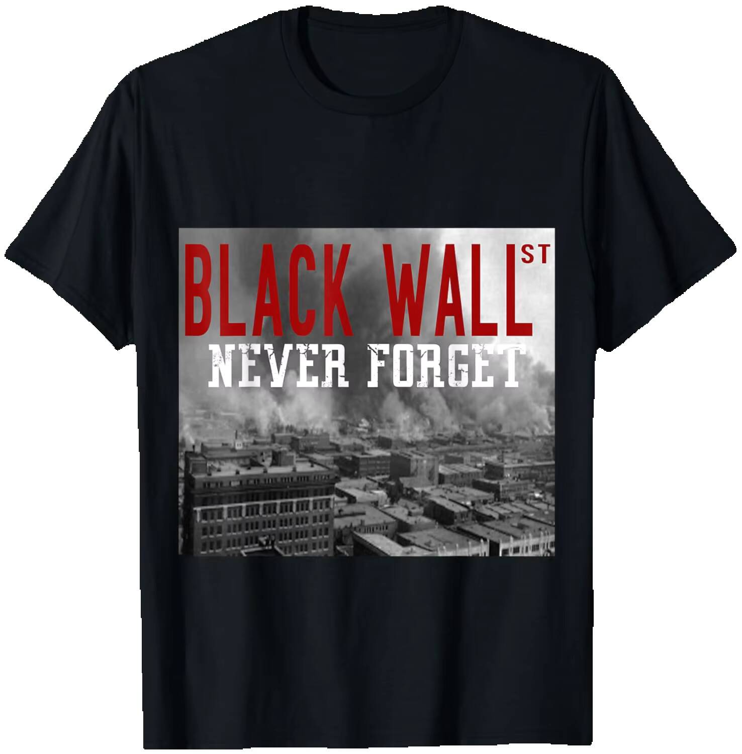 Street Fashion History - Never Forget Our History Black Wall