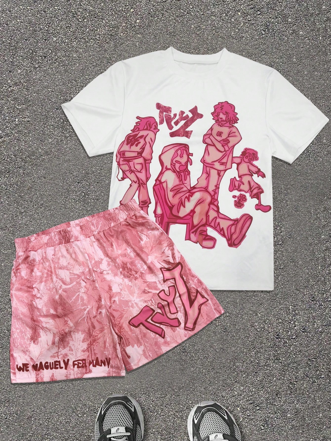Street Fashion Men - 2026 Summer New Men's Short-Sleeved Shorts