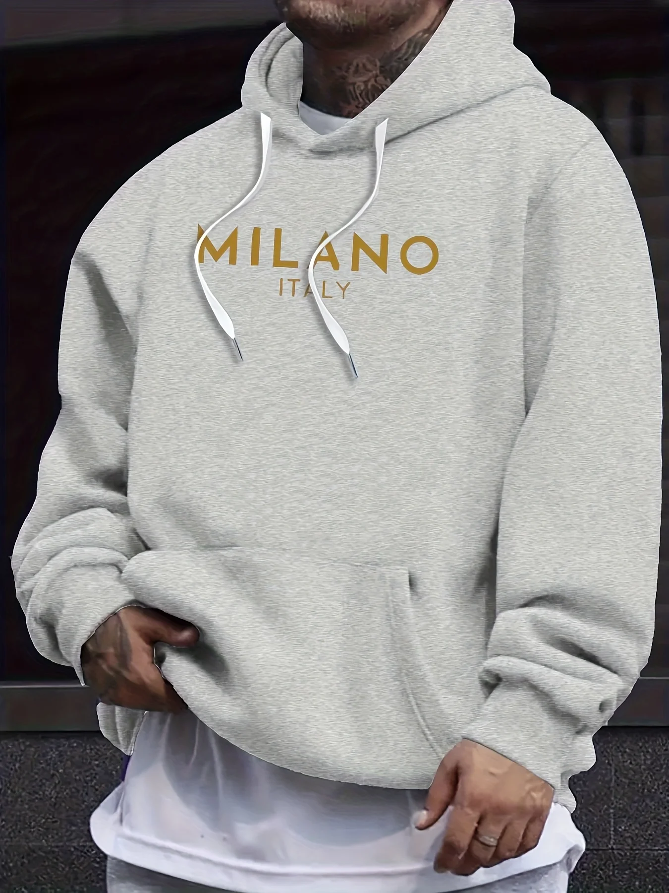 Autumn and winter hooded sweat - Street Fashion Milano 评论和价格