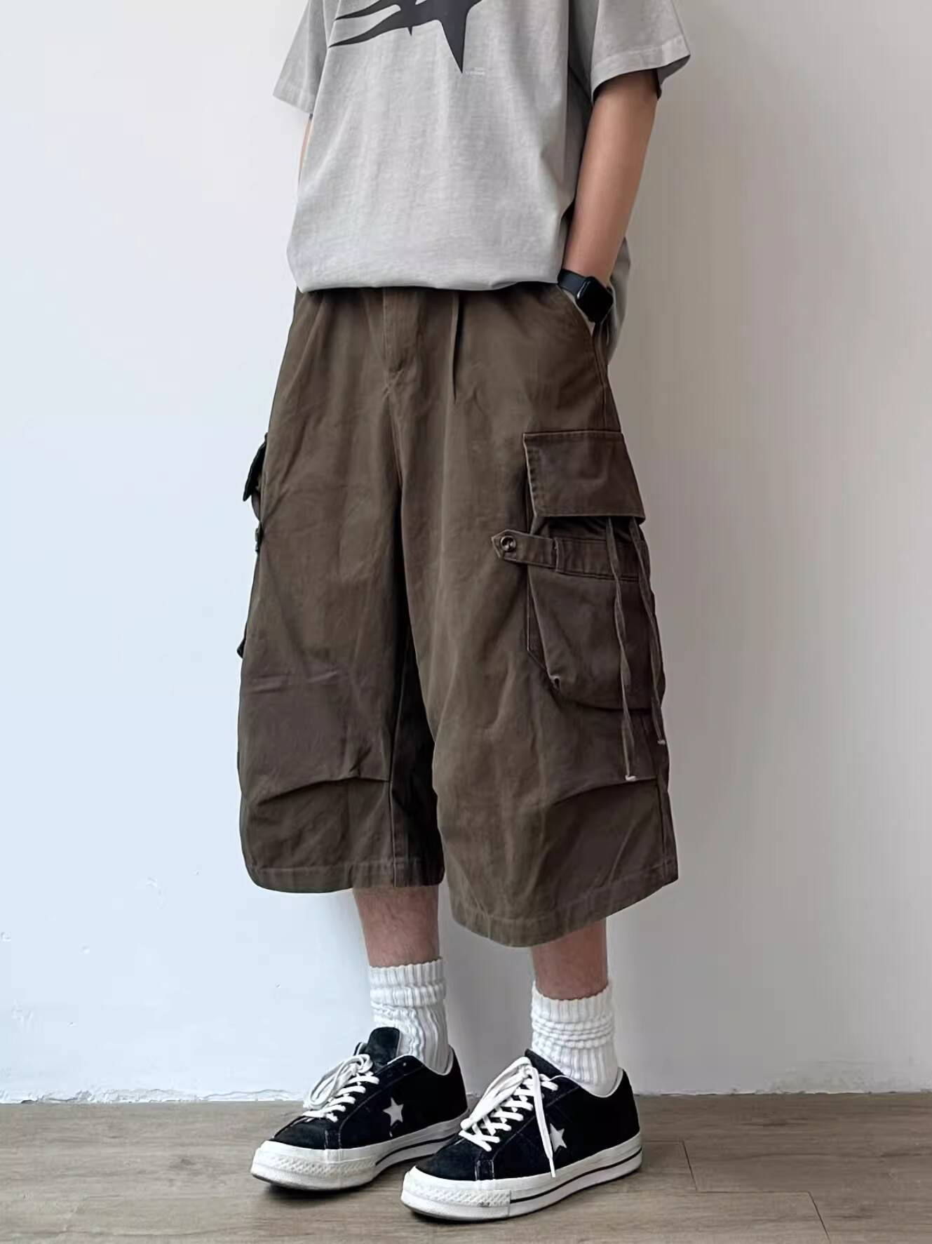 2026 Summer Japanese Vintage M - Cargo Pant Wide 评论和价格