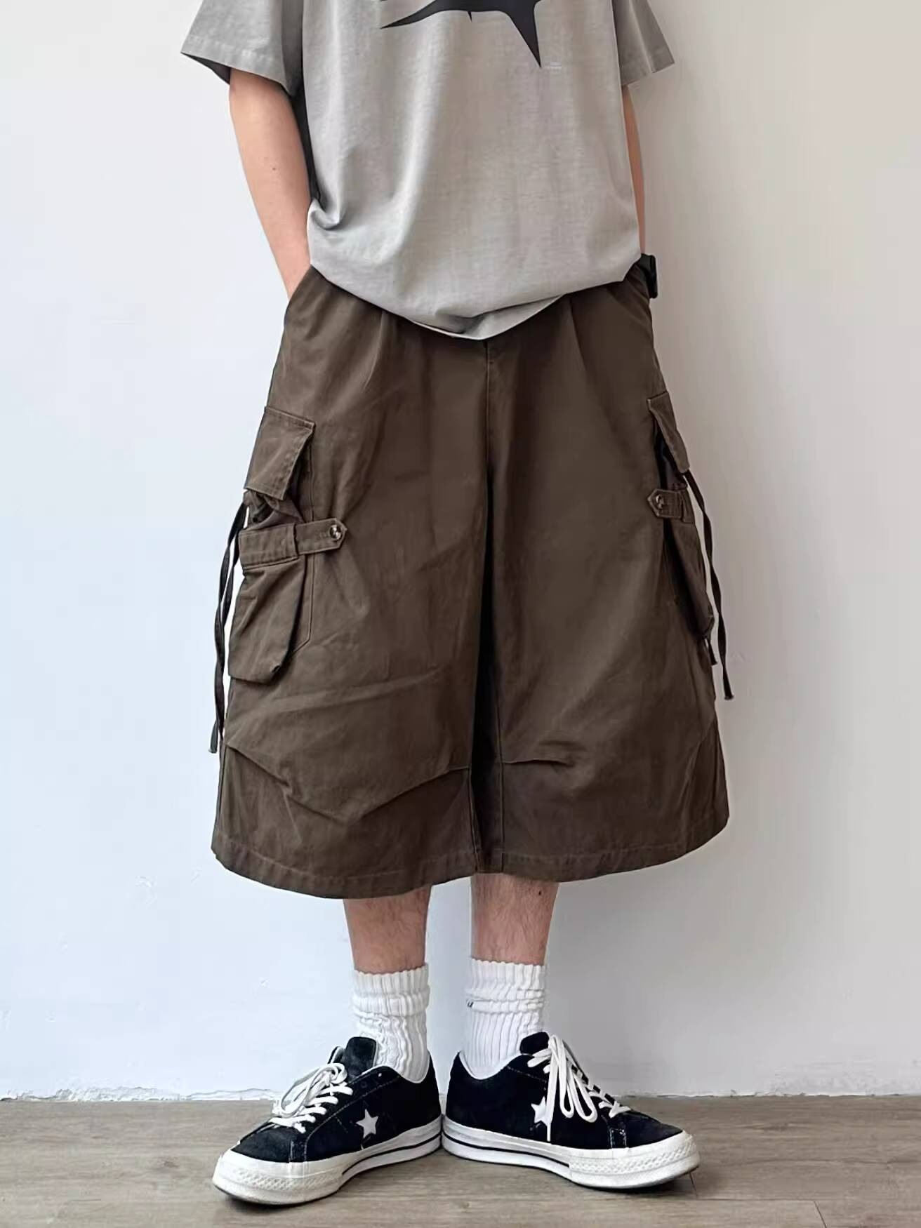 2026 Summer Japanese Vintage M - Cargo Pant Wide 评论和价格