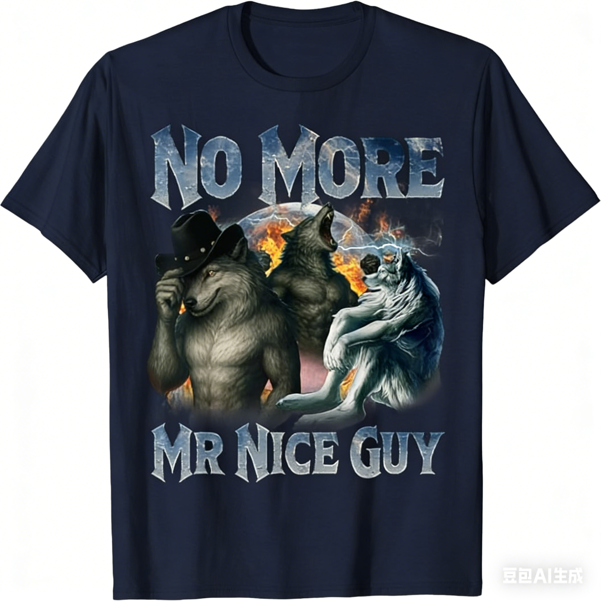 No More Mr Nice Guy Funny Alph - Street Fashion For Short Guys 评论和价格
