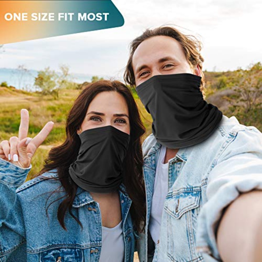 VULKIT 2 Pack Neck Gaiter Face - Balaclava Face Mask 评论和价格