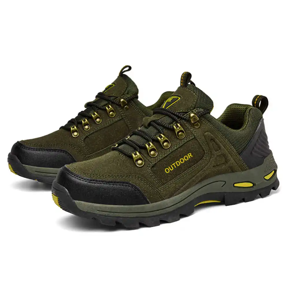 Non-slip Lace Up Hiking Tennis - Street Fashion For Short Guys 评论和价格