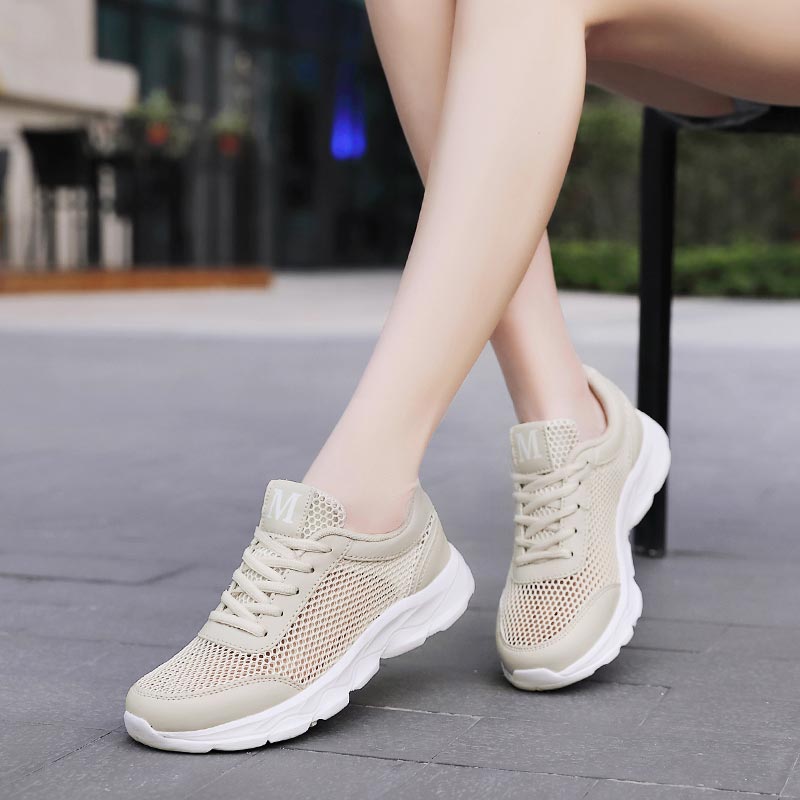 Summer Breathable Sneakers Wom - Street Fashion Online Shopping 评论和价格