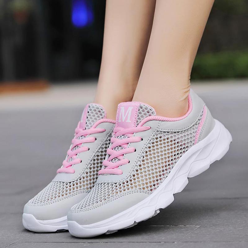 Summer Breathable Sneakers Wom - Street Fashion Online Shopping 评论和价格
