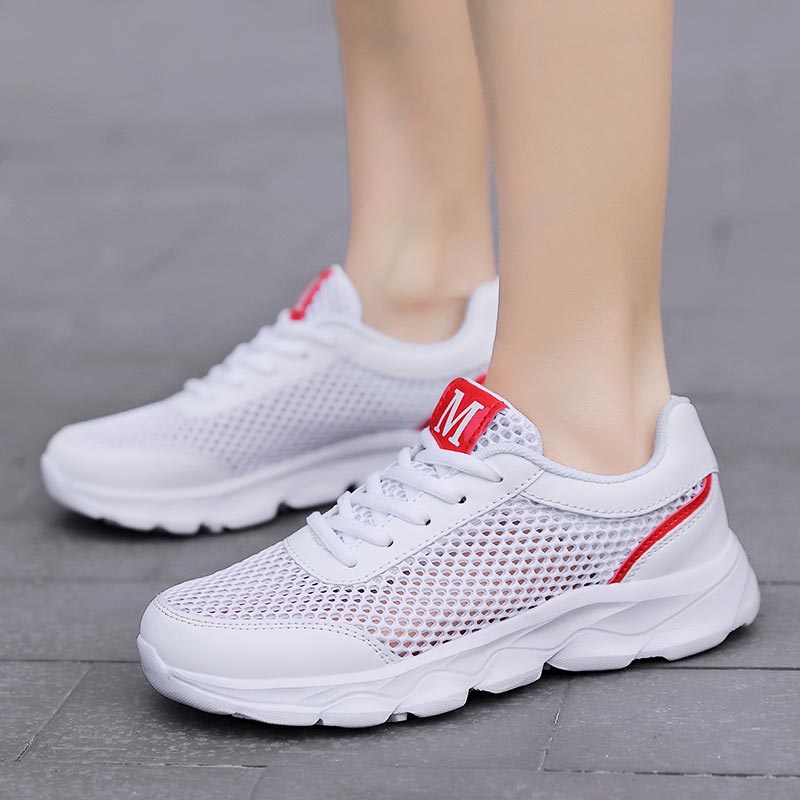 Summer Breathable Sneakers Wom - Street Fashion Online Shopping 评论和价格