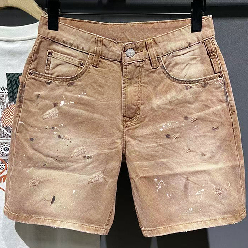Hip-Hop Streetwear Men's Denim - Street Fashion Baggy 评论和价格