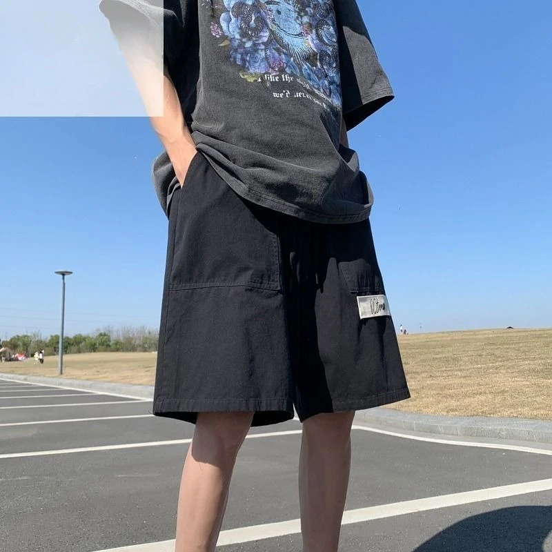 Loose Elastic Waist Half Solid - Cargo Pant Wide 评论和价格