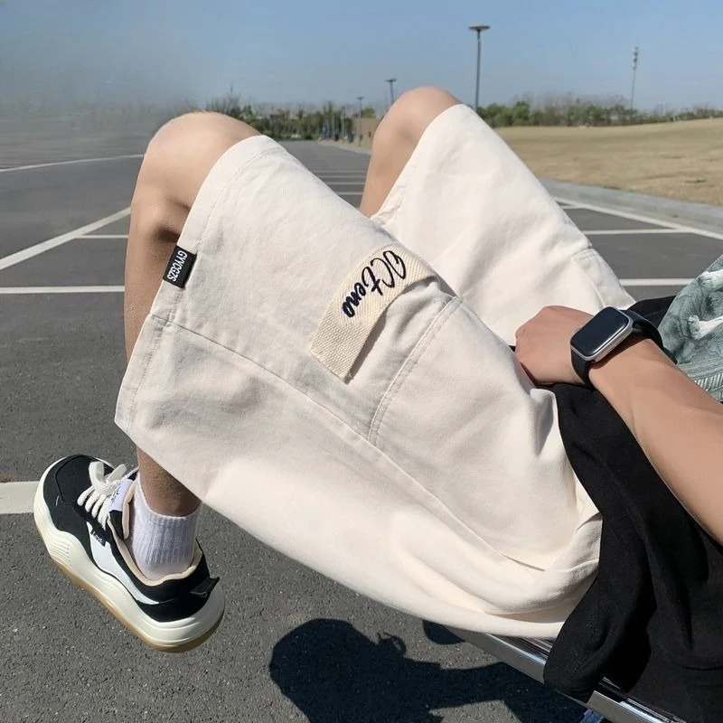 Loose Elastic Waist Half Solid - Cargo Pant Wide 评论和价格
