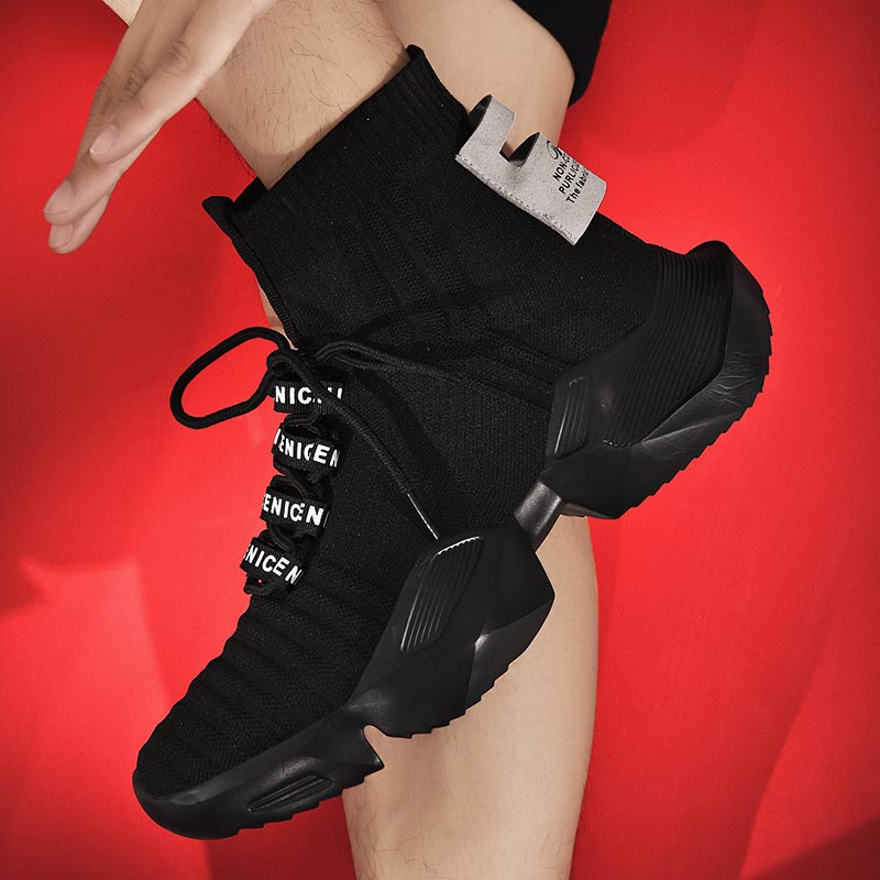 Plus Size Hightop High-soled M - Street Fashion Online Shopping 评论和价格