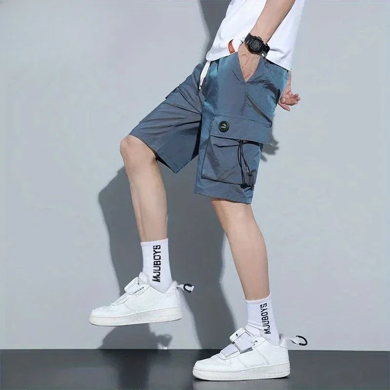 Men's Cargo Shorts Baggy Elast - Cargo Pant Wide 评论和价格