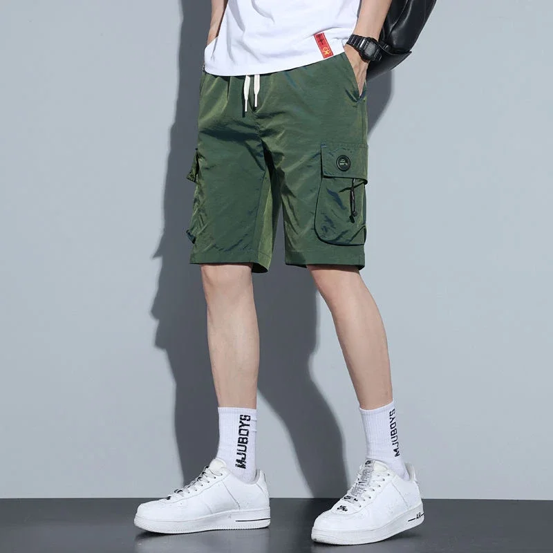 Men's Cargo Shorts Baggy Elast - Cargo Pant Wide 评论和价格