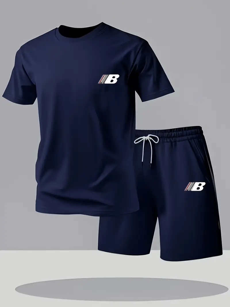 Summer Men's Printed Short-Sle - Street Fashion Men 评论和价格
