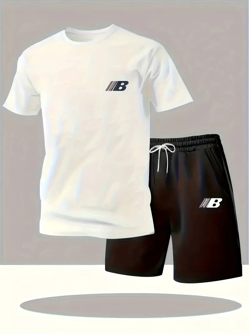 Summer Men's Printed Short-Sle - Street Fashion Men 评论和价格