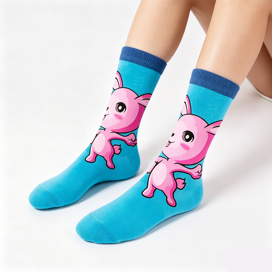 14pairs Anime Casual Crew Sock - Street Fashion Youtube 评论和价格