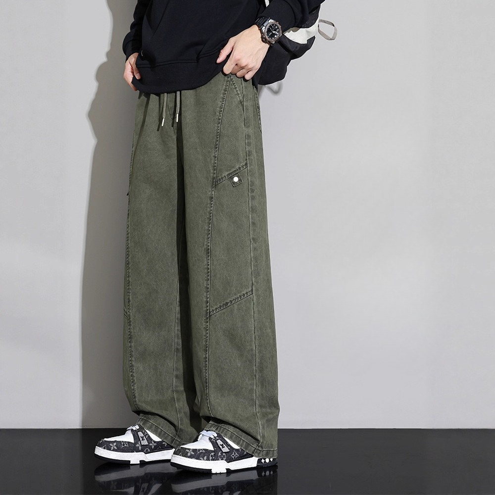 Men's Overalls 2026 Spring and - Cargo Pant Wide 评论和价格