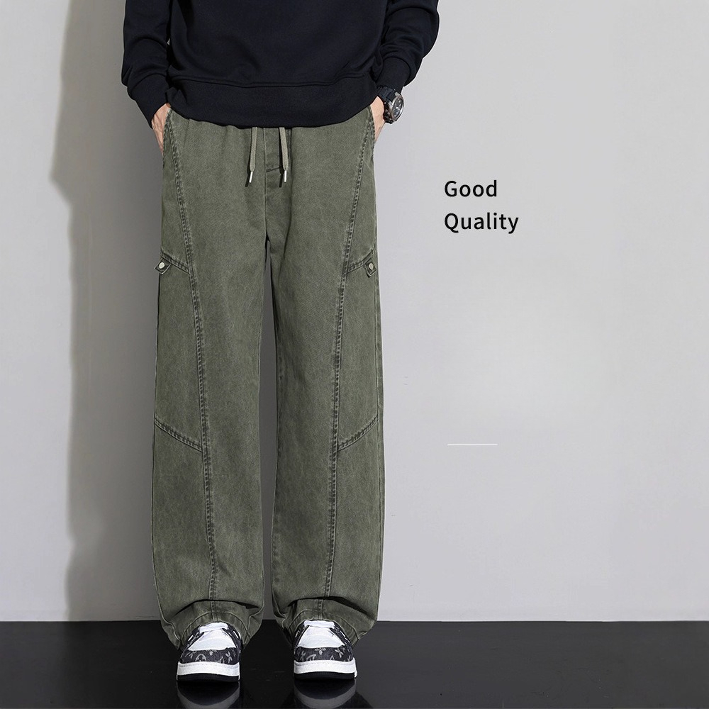 Men's Overalls 2026 Spring and - Cargo Pant Wide 评论和价格