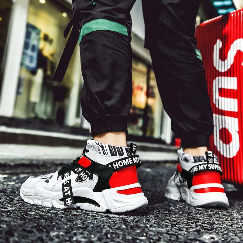 Large Size High Top Chunky Man - Street Fashion Online Shopping 评论和价格