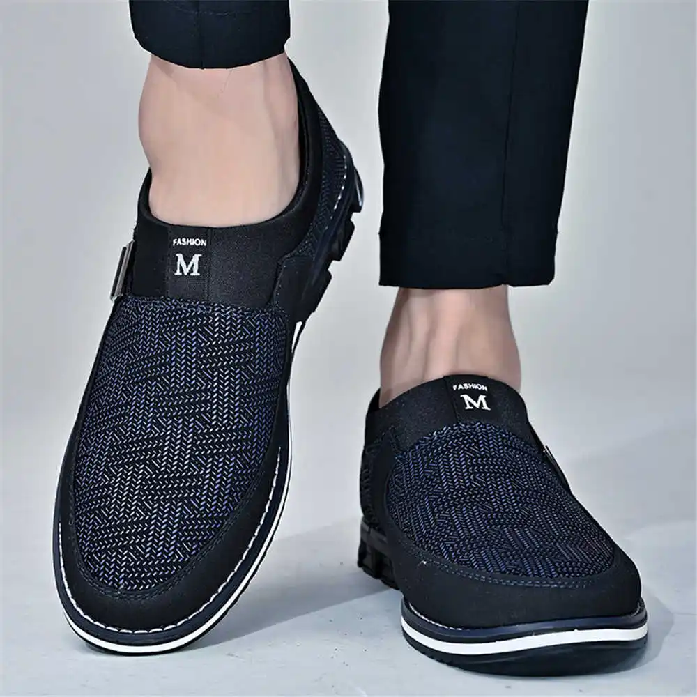 Dark Blue 44-45 Summer Shoes S - Street Fashion For Short Guys 评论和价格