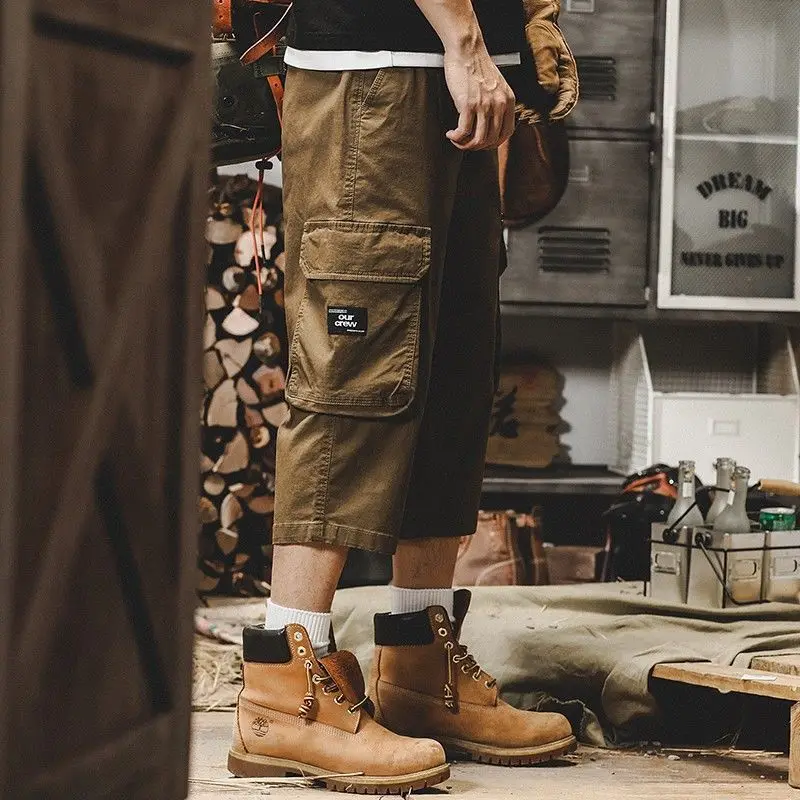 With Zipper Khaki Draw String  - Cargo Pant Wide 评论和价格