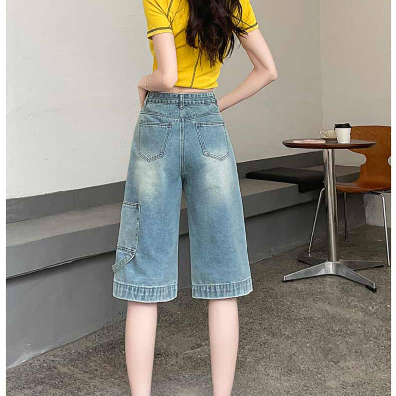Y2K Blue Washed Cargo Wide Leg - Cargo Pant Wide 评论和价格