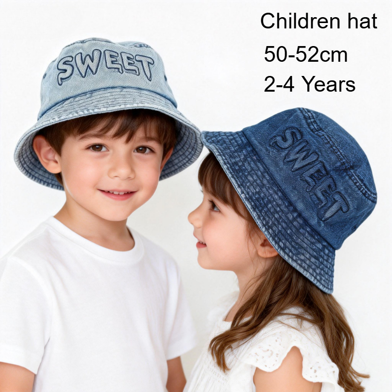 Japanese Retro Kids Bucket Hat - Street Fashion In Japanese 评论和价格