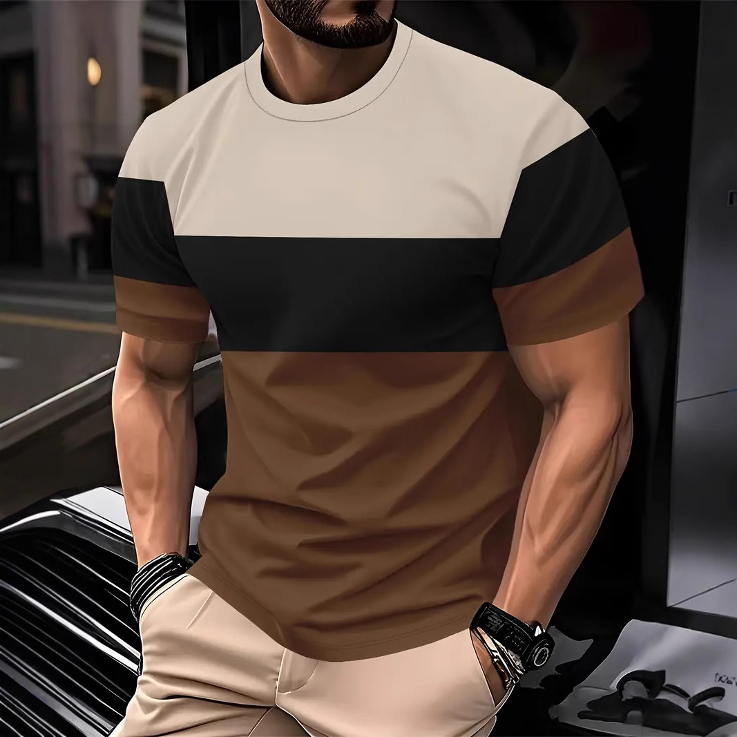 Fun Guy 3D Printed T-Shirt  Tr - Street Fashion For Short Guys 评论和价格