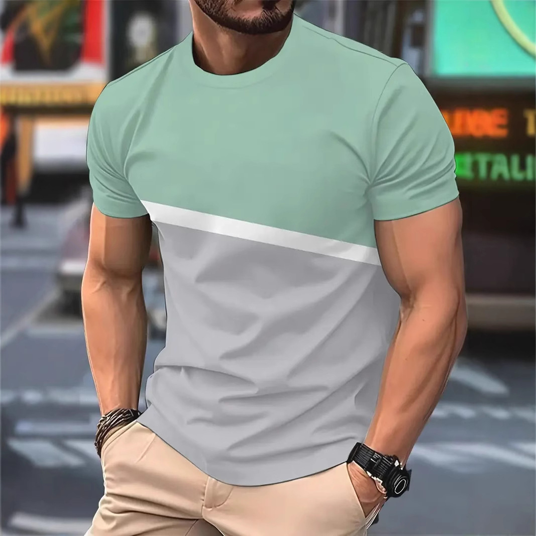 Fun Guy 3D Printed T-Shirt  Tr - Street Fashion For Short Guys 评论和价格