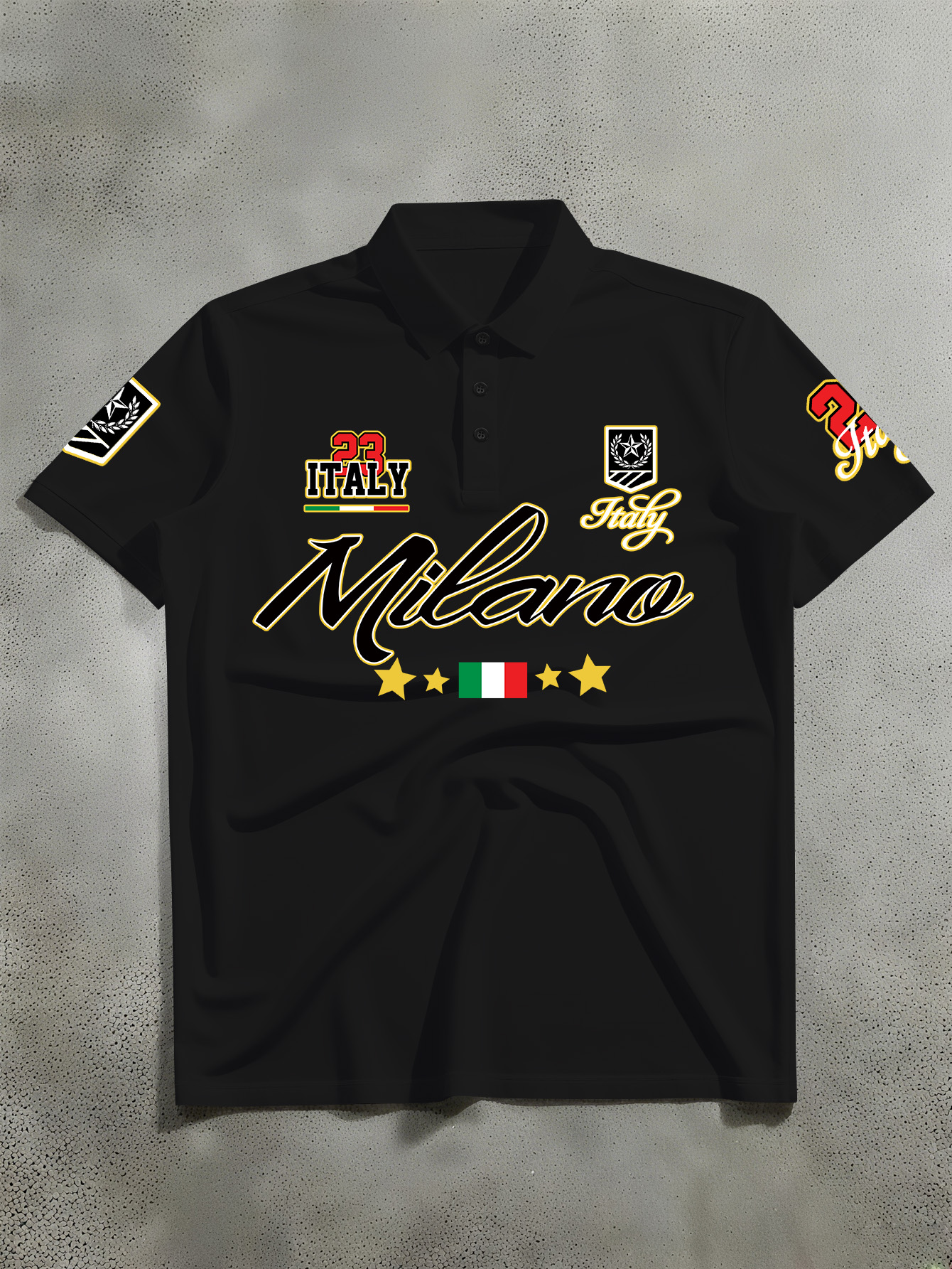 Men's Fashion Printed Polo Shi - Street Fashion Milano 评论和价格