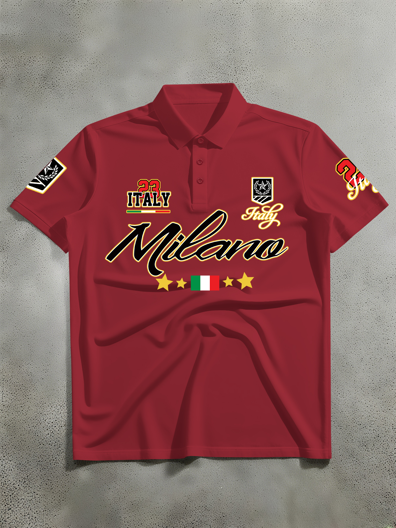 Men's Fashion Printed Polo Shi - Street Fashion Milano 评论和价格