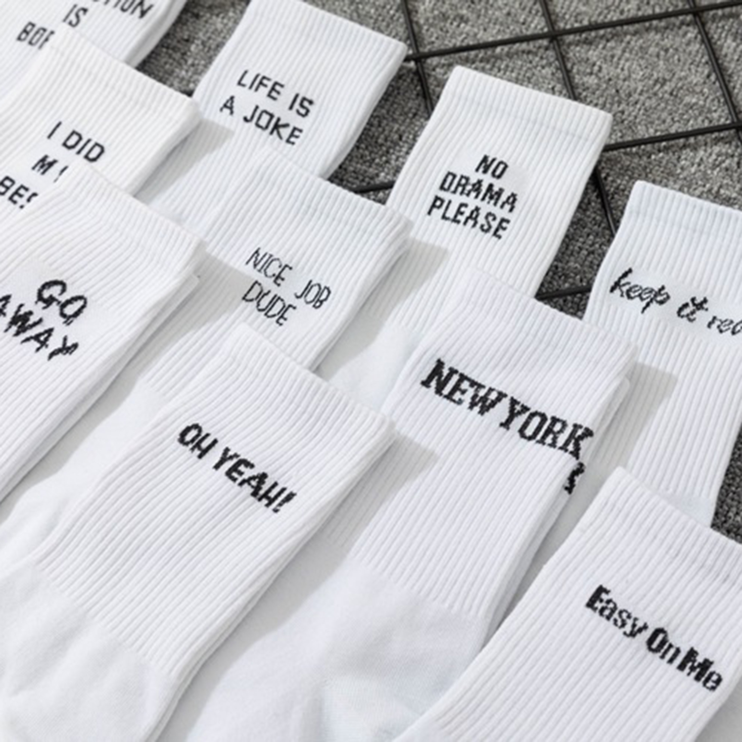 5 Pairs/Set New Women Letter J - Street Fashion Youtube 评论和价格