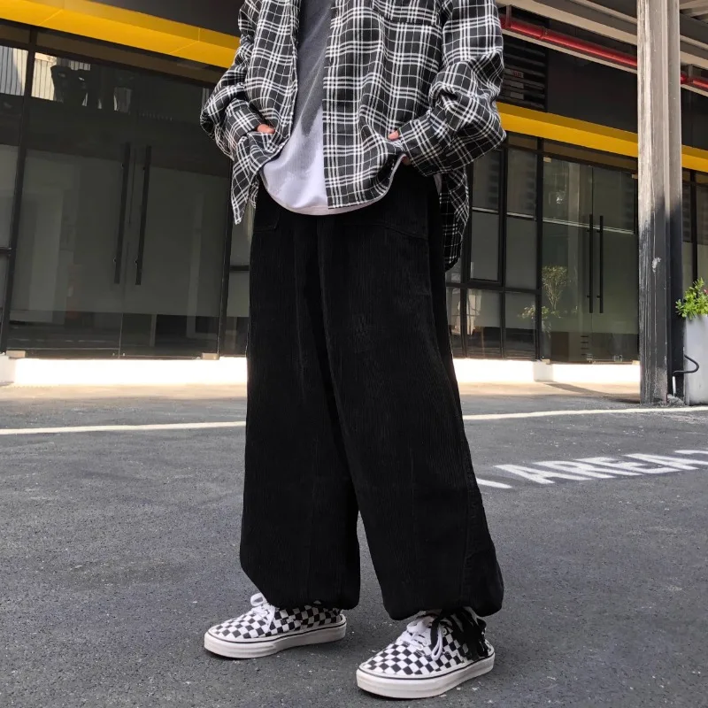 Japanese Streetwear Corduroy W - Cargo Pant Wide 评论和价格