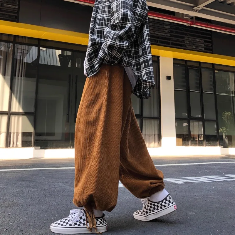 Japanese Streetwear Corduroy W - Cargo Pant Wide 评论和价格