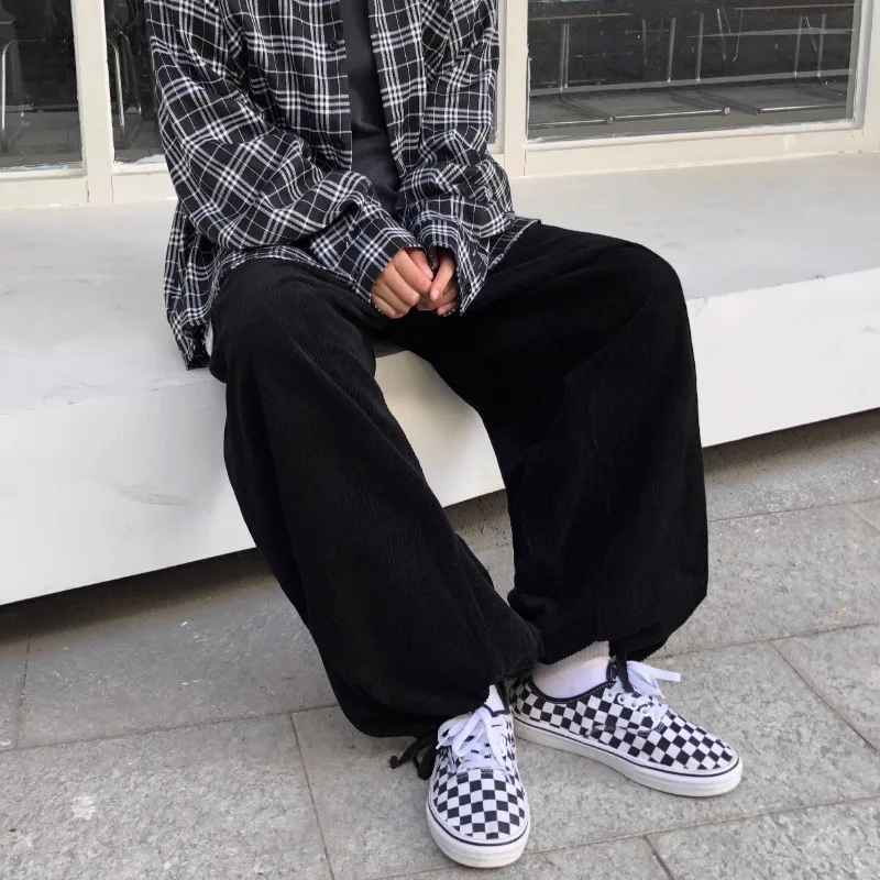 Japanese Streetwear Corduroy W - Cargo Pant Wide 评论和价格