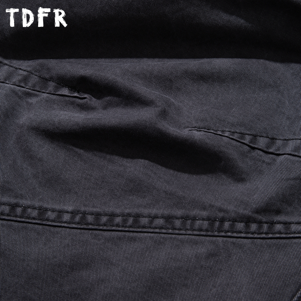 Washed Distressed Pleated Carg - Cargo Pant Wide 评论和价格