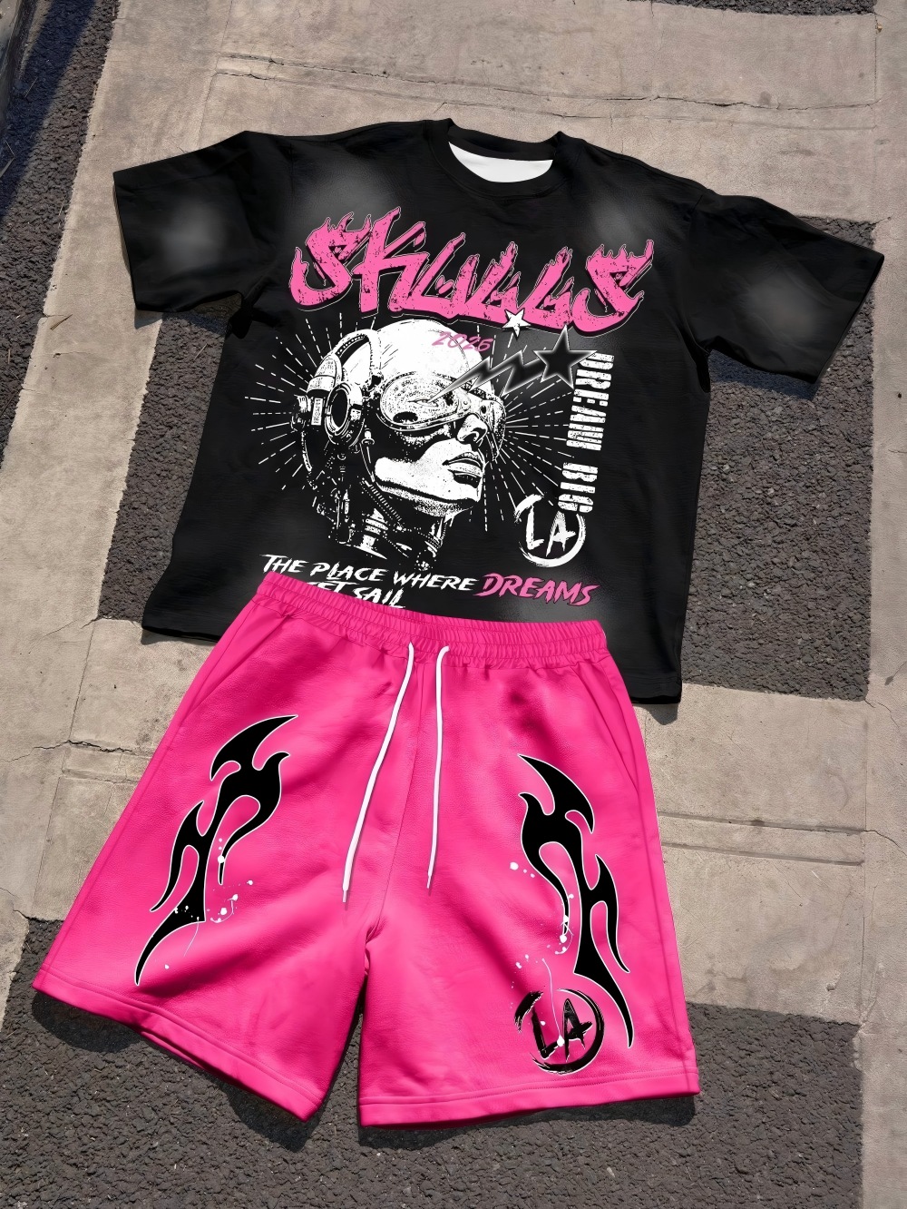 2026 Summer New Men's Short-Sl - Street Fashion Men 评论和价格
