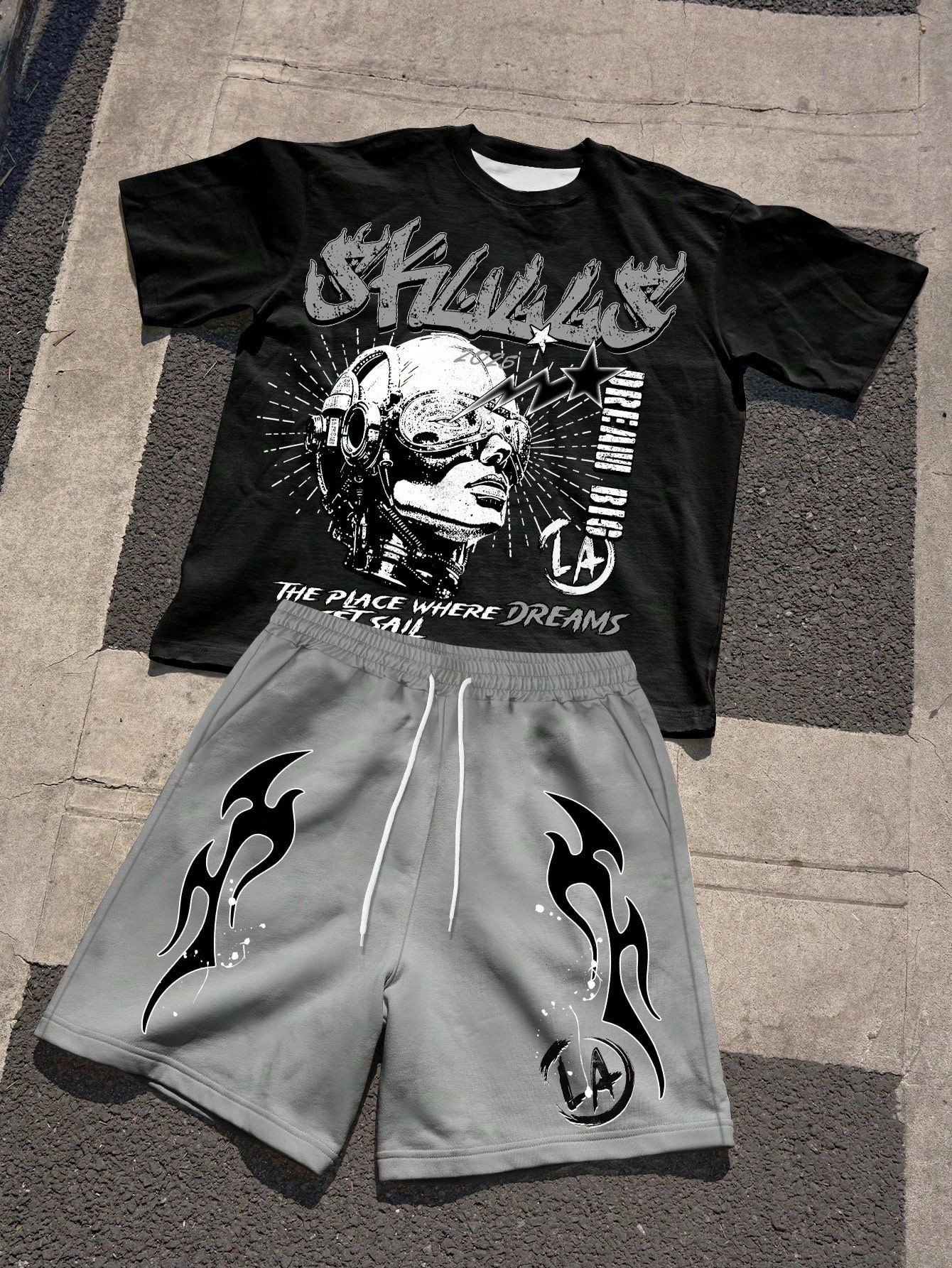 2026 Summer New Men's Short-Sl - Street Fashion Men 评论和价格
