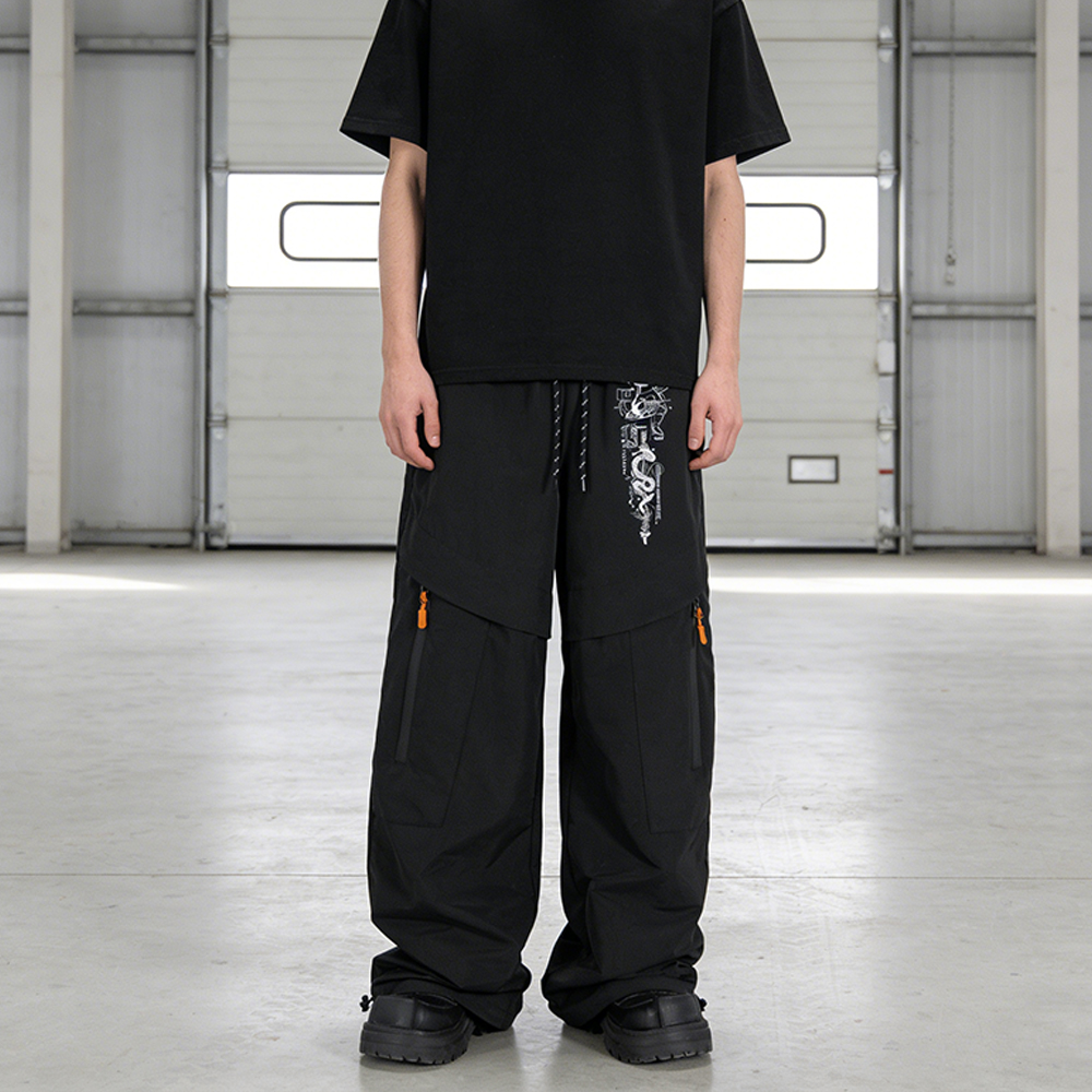 Techwear Men's Loose Fit Wide  - Cargo Pant Wide 评论和价格