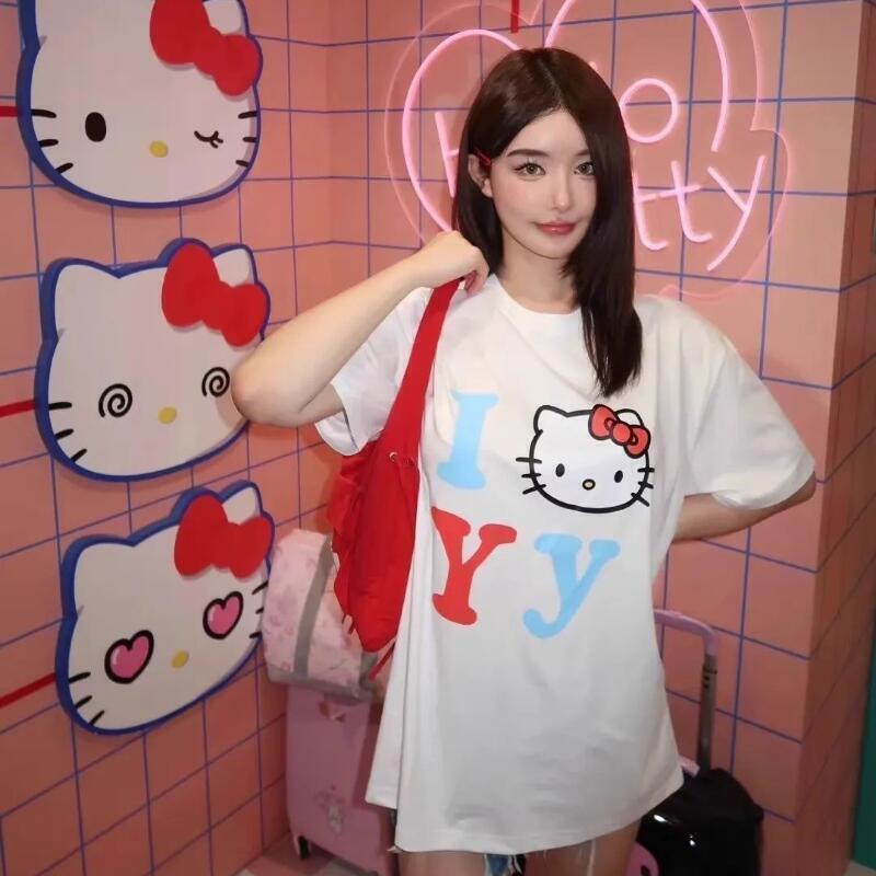 Short-Sleeved Sanrio Summer Pu - Street For Fashion 评论和价格