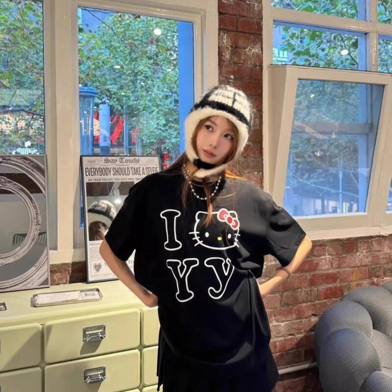 Short-Sleeved Sanrio Summer Pu - Street For Fashion 评论和价格