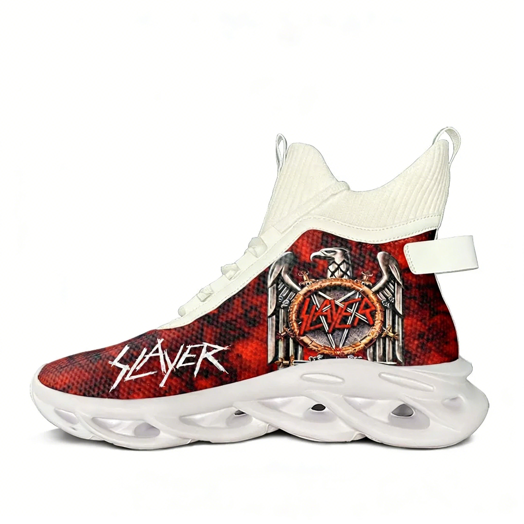 Slayer Heavy Metal Rock Band H - Mesh Top Layering 评论和价格