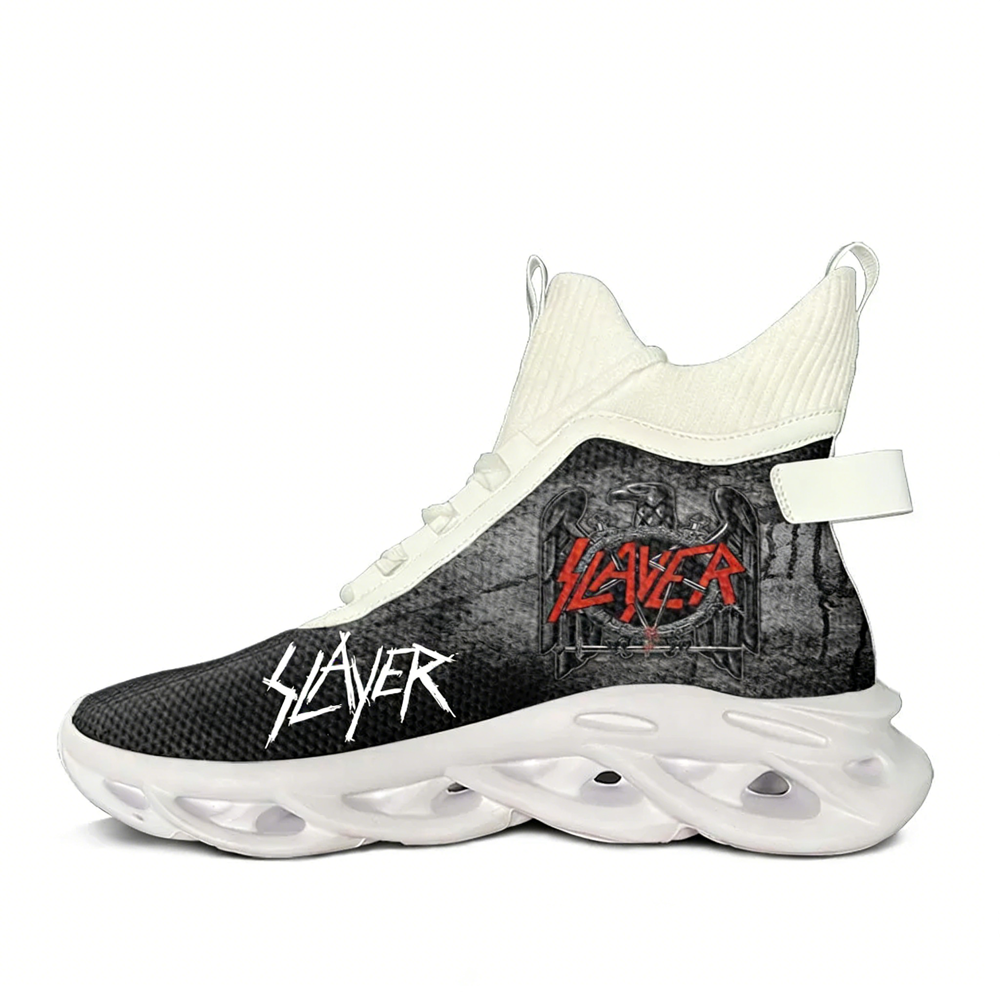 Slayer Heavy Metal Rock Band H - Mesh Top Layering 评论和价格