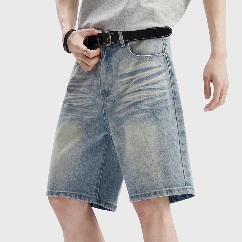 Vintage Washed Denim Shorts Me - Cargo Pant Wide 评论和价格