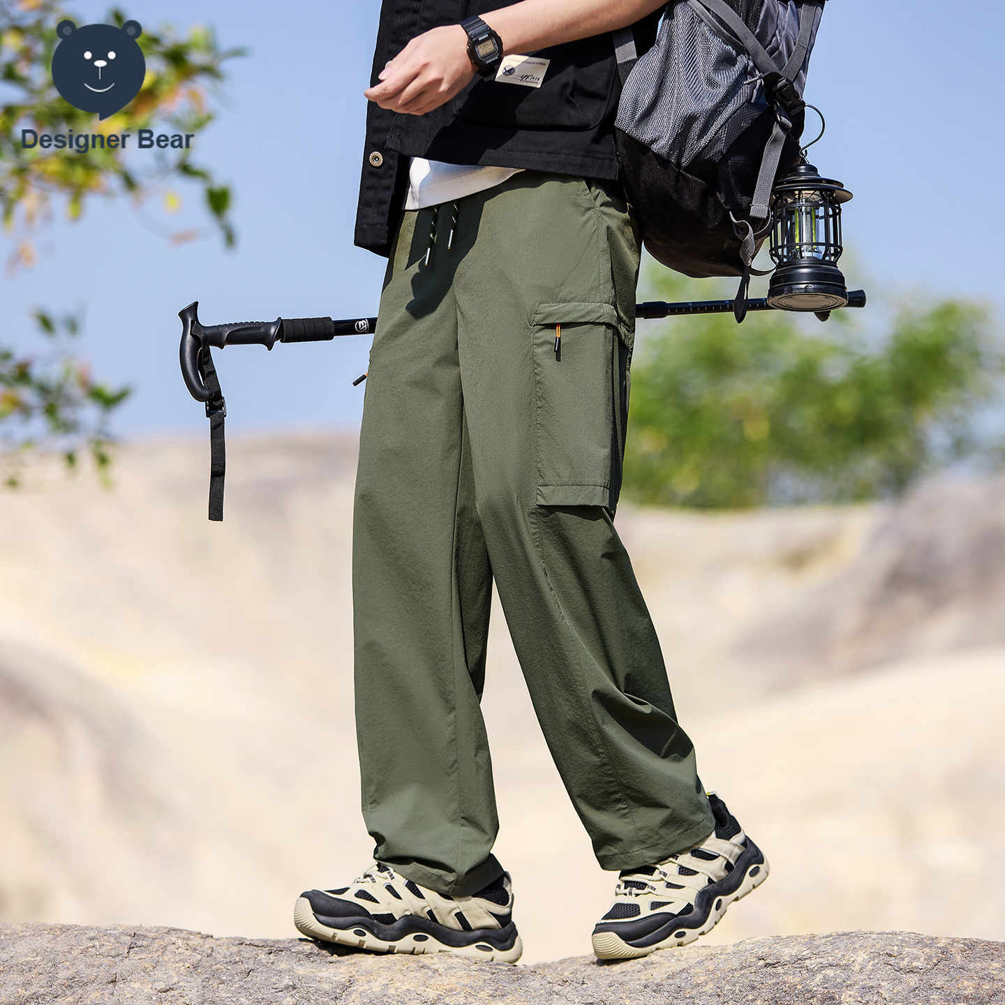 Brand Clothing Men's Cargo Pan - Cargo Pant Wide 评论和价格
