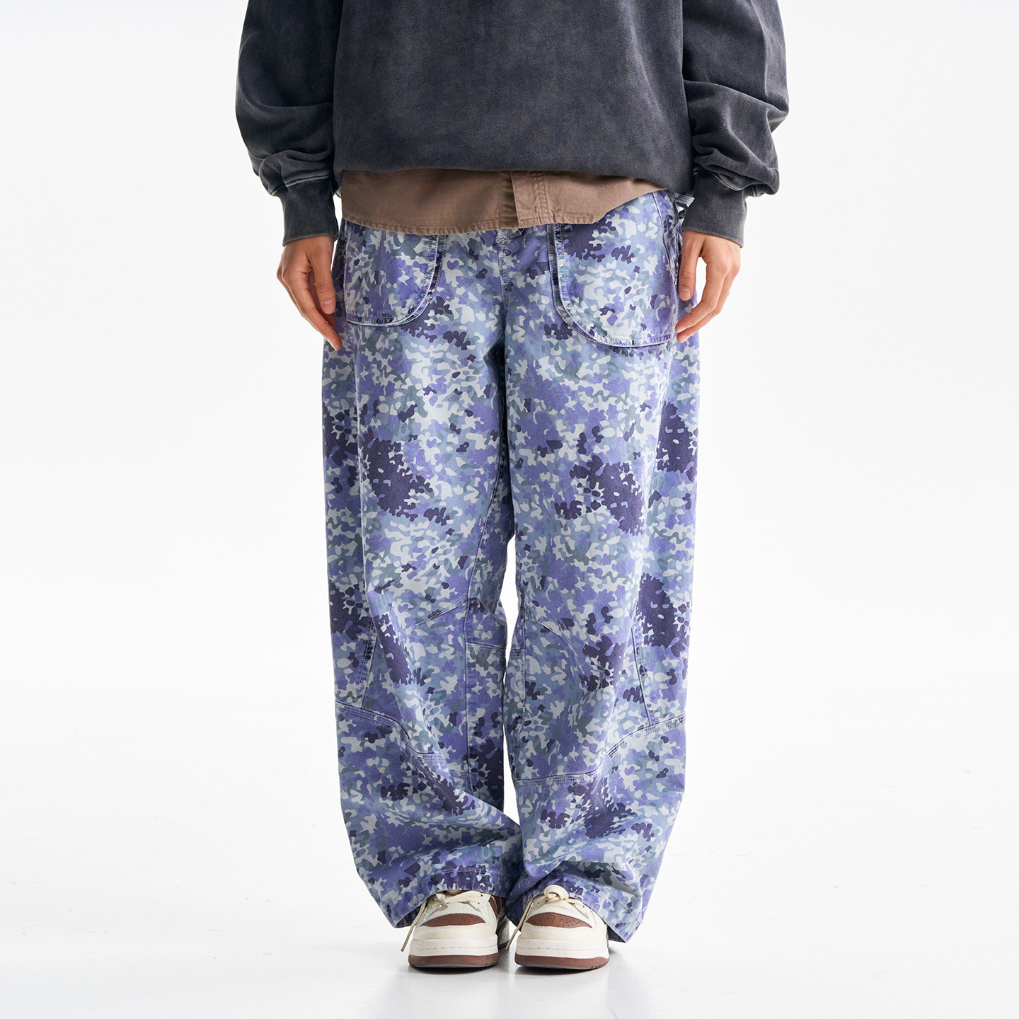 High Quality Print Cotton Carg - Cargo Pant Wide 评论和价格