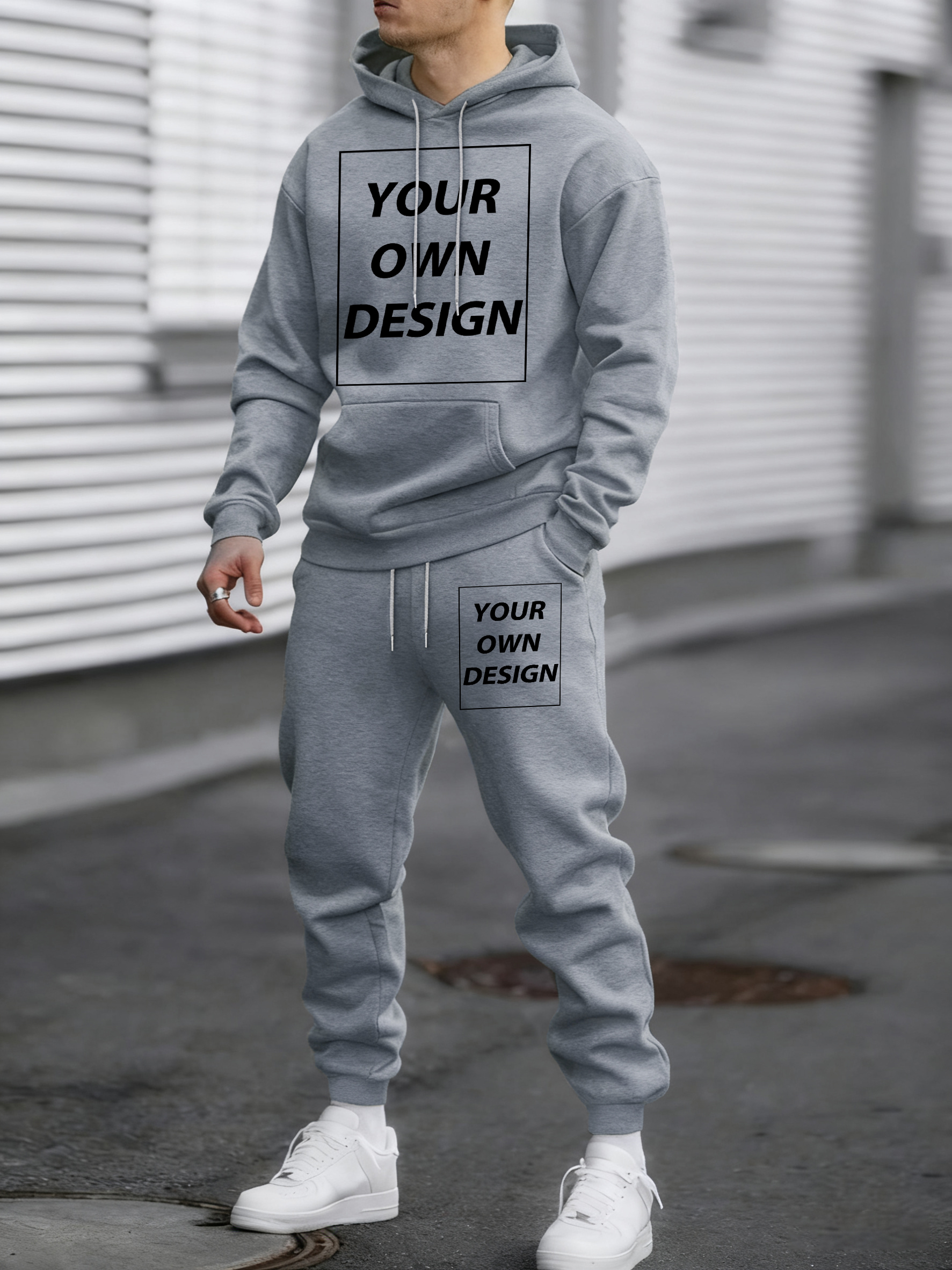 Spring Autumn Hoody Set Custom - Street Fashion Men 评论和价格