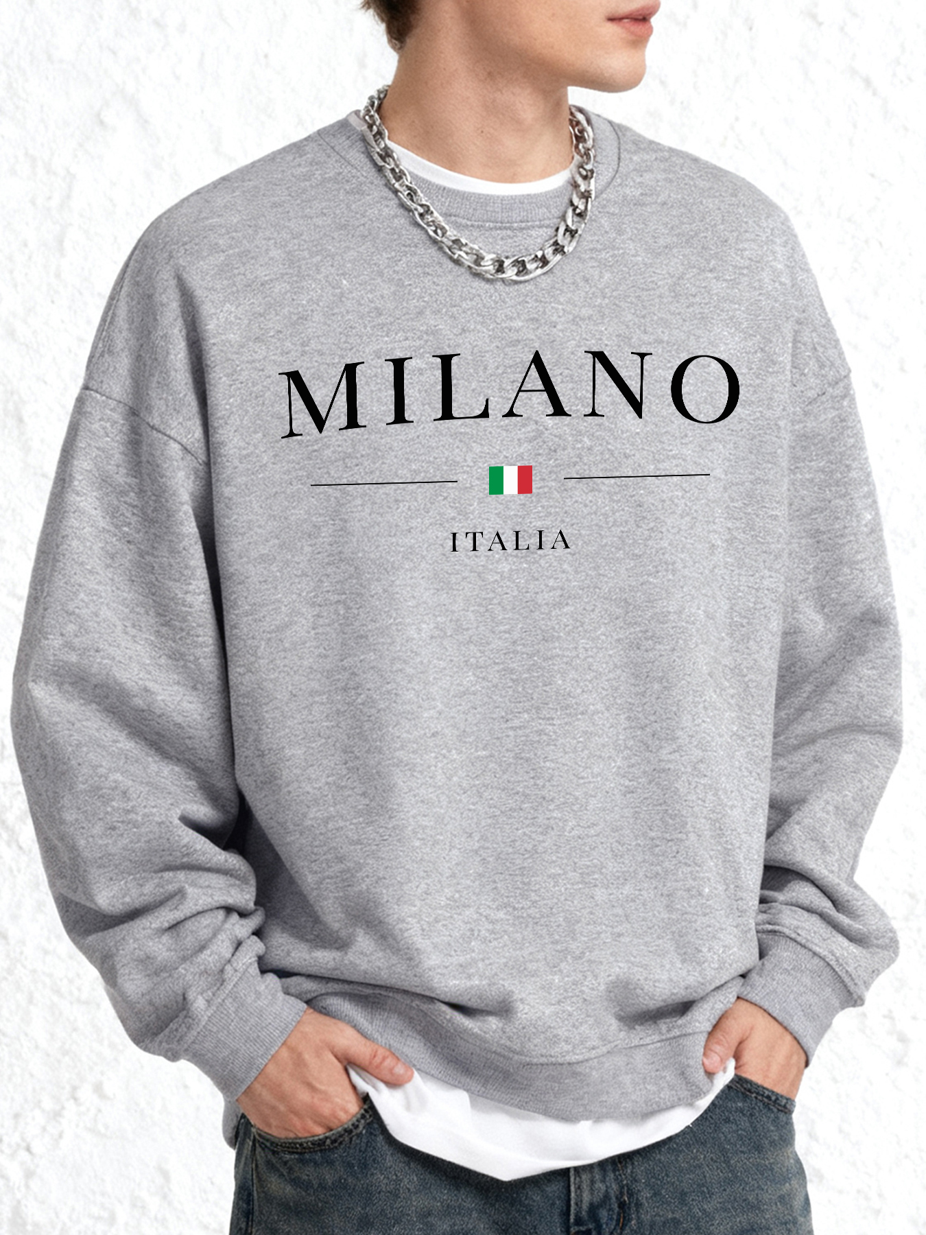 Italia Milano City Printed Man - Street Fashion Milano 评论和价格